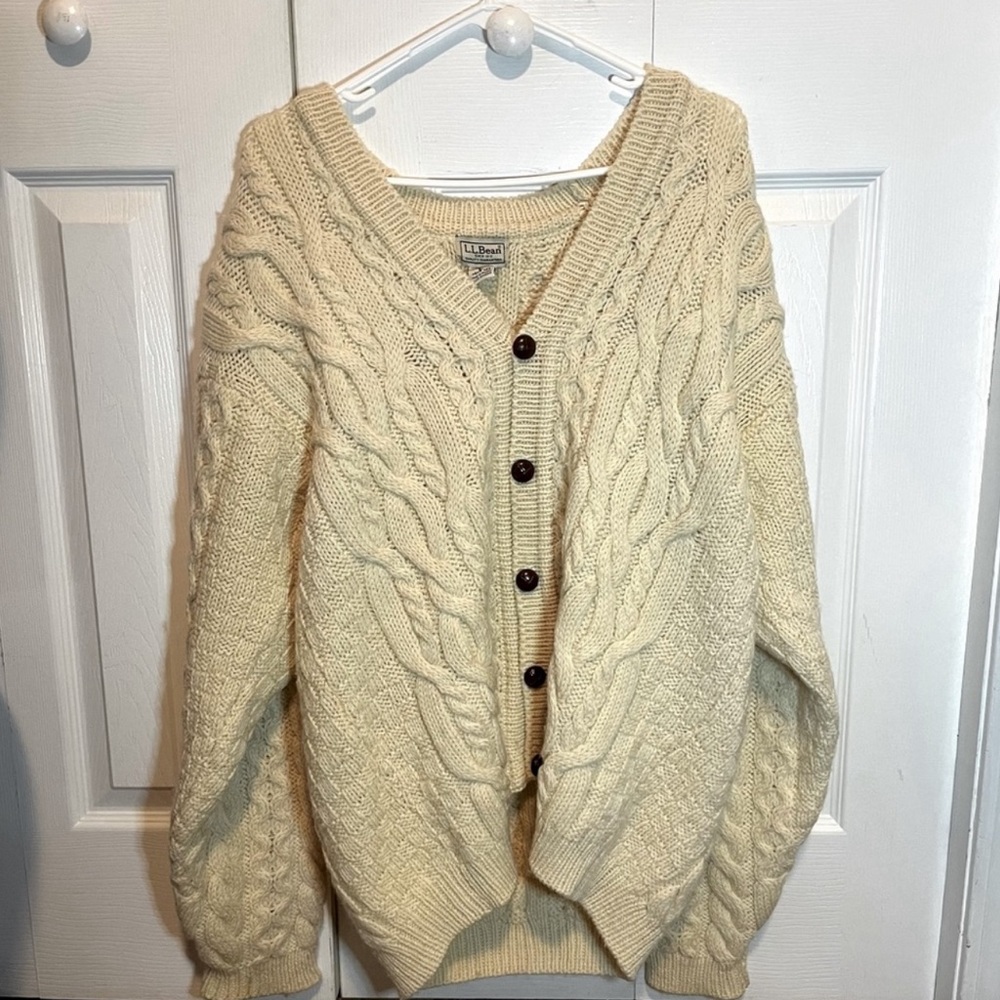 Vintage L.L Bean Wool Cardigan
